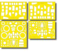 EDUARD EX1167 Mask B-17F TFACE (for REVELL) 1/48