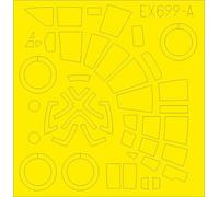 EDUARD EX699 MASK HEINKEL HE 111Z TFACE ICM 1/48