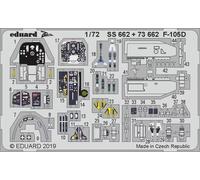 Eduard - F-105D 1:72 Pour Le Kit Trumpeter