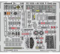 Eduard - F-140G Late Pièces Photo-Découpées 1:48 Pour Kit De Modèle Kinetic