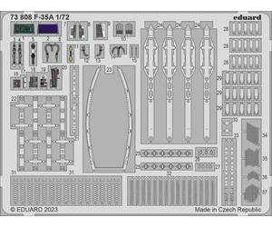 Eduard F-35A 1:72 Pour Tamiya Maquette NEU Kit