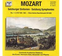 Eduard Fischer, Accademia Ziliniana - Mozart: Eine Kleine Nachtmusik, Three Salzburg Symphonies [Music CD]