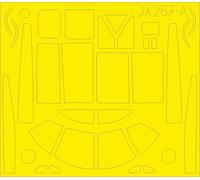 EDUARD JX257 MASK A-26B INVADER TFACE HOBBY BOSS 1/32