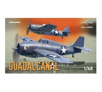 EDUARD - Maquette Avion Guadalcanal Dual Combo Limited |eduard|11170| 1:48 Maquette Char Promo - Ref : 13600