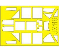 Eduard Masks 1:32 - Bf 109F-4 (Hasegawa) - EDMJX116