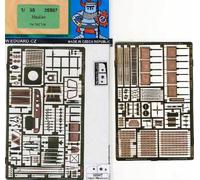 Eduard Opel Mule Blitz Pieces Gravées Taux 1:3 5 pour Italeri Modèle-kit Neuf