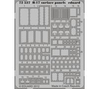 Eduard Photoetch 1:72 - B-17 surface panels S.A. (Revell) (EDP72537)