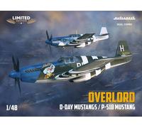 Eduard Plastic Kits 11181 - 1:48 Overlord : D-Day Mustangs / P-51B Double