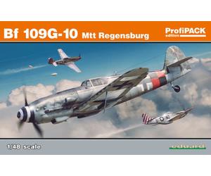 Eduard Plastic Kits 82119 - 1:48 Bf 109G-10 Mtt Regensburg, Profipack - Neuf