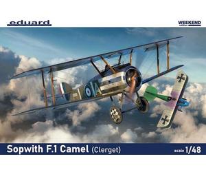 Eduard Plastic Kits 8486 - 1:48 Sopwith F.1 Camel (Clerget), Week-End Édition