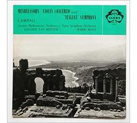 Eduard Van Beinhum, Mario Rossi, The London Philharmonic Orchestra, The Turin Symphony Orchestra - ACL 4 CAMPOLI Mendelssohn Violin Concerto / Italian Symphony LP vinyl