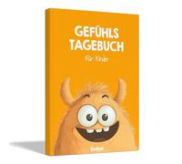 Edubini Journal de sentiments pour enfants [6 à 12 ans] - Journal intime - Journal intime pour gérer les émotions et se sentir bien - Journal de gratitude pour enfants (avec 10 jeux)