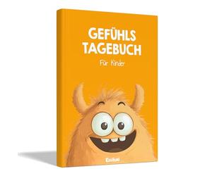 Edubini Journal de sentiments pour enfants [6 à 12 ans] - Journal intime - Journal intime pour gérer les émotions et se sentir bien - Journal de gratitude pour enfants (avec 10 jeux)