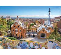 Educa 1000 Vue De Barcelone Depuis Le Parc Güell
