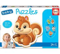 Puzzle Animaux - EDUCA - 24 pièces - Pour Enfant de 2 ans et plus