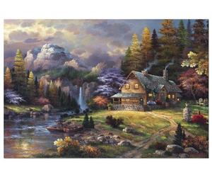 Educa - 14826 - Puzzle - Mountain Hideaway - James Lee - 4000