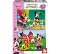 Educa - 15135 - puzzle - minnie - 2x20 multicolore G