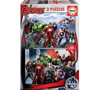 Educa 15771 - Puzzle pour enfants - Avengers, 2 x 100 pièces