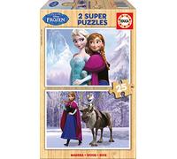Educa - 16162 - Puzzle Classique - La Reine des Neiges - 2 X 25 Pièces