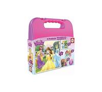 Educa 16508.0 - Case Puzzle - Disney Princess, 12-16-20-25 pièces