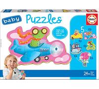 Educa - 17141 - Baby Puzzle - Animaux au Volant