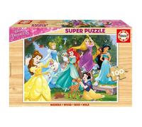 Educa 17628 Princesse Disney 100 pièces puzzle en bois
