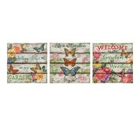 Educa 17965 Vie à la campagne Jardin 3x500 pièces Puzzle décoratif