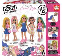 Educa 18368, My Model Doll Design Casual Poupée, DIY, Faire ses propres poupées, kit de bricolage pour enfants à partir de 6 ans