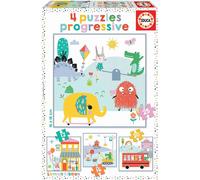 Educa 18592 Lemon Ribbon Baby Set de 5 puzzles pour enfants