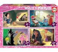 EDUCA - 18626 - Multi 4 Disney Villains 50 + 80 +