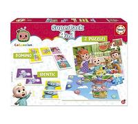 Educa 19140 CocoMelon Superpack. Jeu éducatif pour bébé. + 36 Mois