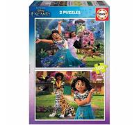 Educa - 2 Puzzles De 100 Pièces pour Enfants | Disney Encanto, Puzzle pour Enfants (Casse-tête pour Développement, Agilité Et Amusement Les Garçons Et Filles (19201)