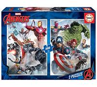 Educa Borras 2x500 Parts Avengers Puzzle Multicolore 10-13 Years