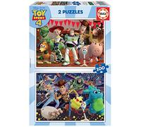 Educa Borras 2 X 100 Toy Story 4 Puzzle Multicolore 3-6 Years