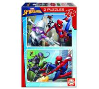 Educa Borrás Puzzle Spider-Man – 2x48 pièces – Dès 4 ans – Dessins animés et BD