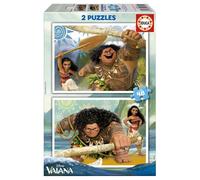 Educa Borrás Puzzle Vaiana 2x48 pièces Dessins animés et BD