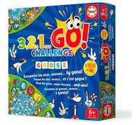 Educa 3.2.1 C´est Parti ! Jeu De Société Interactif Goose Challenge