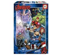 Educa - 300 Avengers | Puzzle des Enfants de 300 pièces. Mesure : 40 x 28 cm. Composé de Grandes pièces Parfaitement finies. Recommandé de 6 Ans (19680)