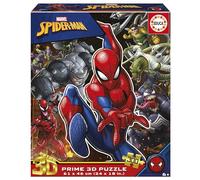 Educa 300 Spider-Man 3D Lenticular Puzzle, 20049, Varié