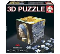 Educa Borrás - Puzzle 3D Cube Art - 216 pièces (6 puzzles de 36) - Défi ludique 8 ans+ (20123)