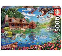 EDUCA 5000 el. Dom NAD jeziorem [Puzzle]