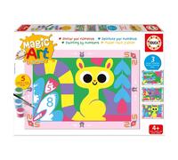 Educa Animaux De La Jungle Magic Art Number