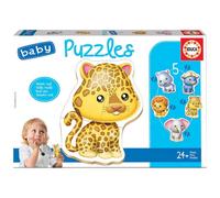 Educa Animaux Sauvages Puzzle En Bois