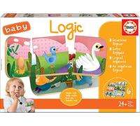 Educa - Baby Logic. Jeu éducatif pour bébé. Ordonner Les séquences logiques. À partir de 24 Mois (18120)