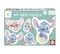 Educa - Baby Stitch Puzzles Bébé | Coffret 5 Puzzles Progressifs de 2 à 4 pièces | Disney | Dès 18 Mois (20471)
