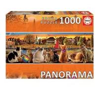 EDUCA Borrás - 1000 pieces des chats sur le quai puzzle varié 18001 Multicolore G