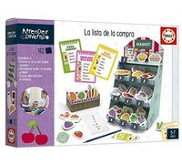 Educa Borrás Aprender est Amusant La liste de Courses : Apprendre sur la Nourriture et Son Importance nutritionnelle, Jeu éducatif pour Enfants à partir de 5 Ans (18704)