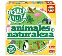 Educa borrás Desafio quiz - animales et Nature, Couleur varié 18219 - version espagnole