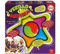 Educa Borrás - Jeu de société Verdad o Mentira - Familial 2-5 joueurs - Espagnol - Multicolore