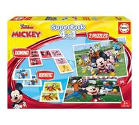 Educa Borras Educa® Superpack Mickey et ses amis Puzzle en bois argent argent One Size